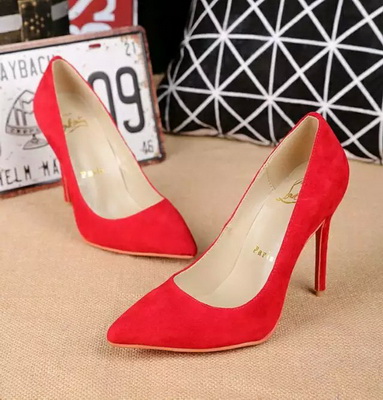 Christian Louboutin Shallow mouth stiletto heel Shoes Women--005